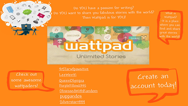 what are wattpad stories